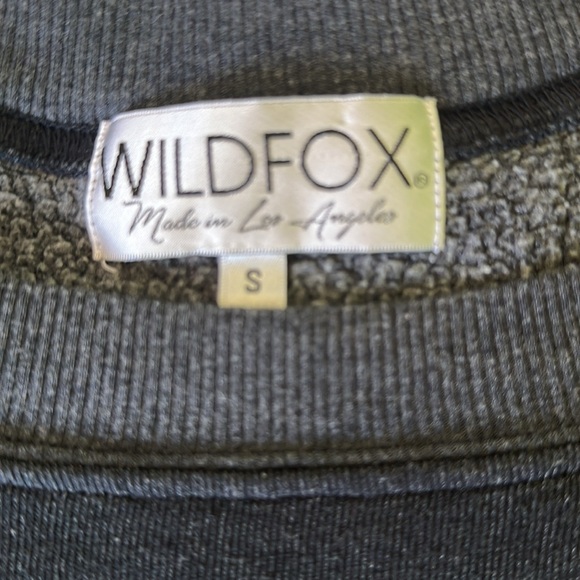 Wildfox Night Creature Black Sweatshirt Small preowned - Picture 6 of 12